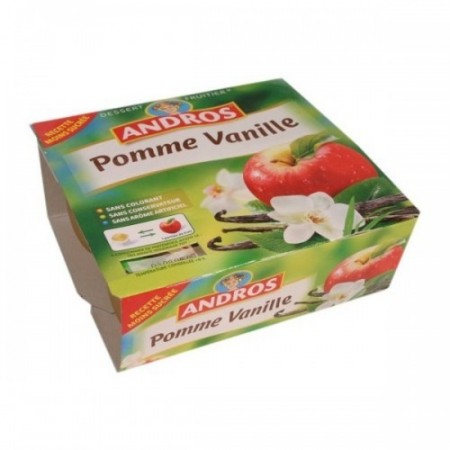 Compote pomme vanille 